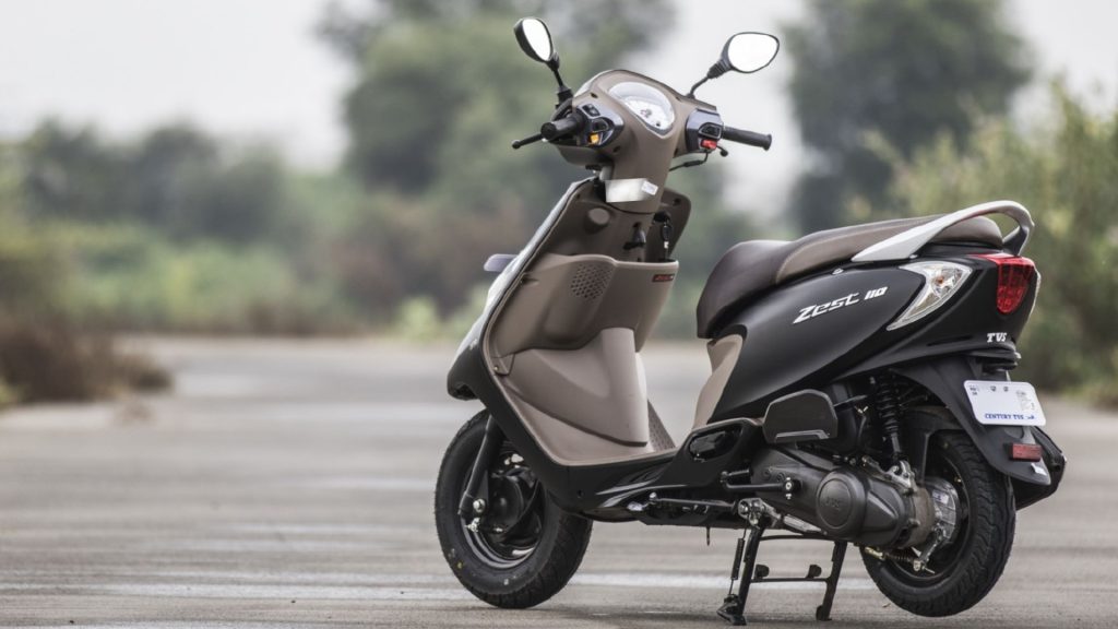 TVS Scooty Zest 110 Top 10 Best Scooty for Girls in India